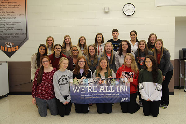 Yearbook Staff Earns Second Place in Yearbook of the Year IHSPA Contest