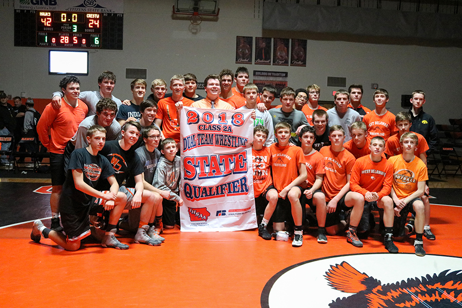 Front Row: Stavely Maury (9), McKinley Rans (10), Ryan Phillips (11), Tyger Vaske (9), Evan Woods (10), Zach Fisher (10), Ethan Proper (9), Jacob Georgen (10), Reily Dolan (10), Luke Farmer (10); Second Row: Jack Neuhaus (10), Tristian Voelker (12), Cole Engel (12), Dylan Linderwell (12), Mason Gillihan (10), Cael Meyer (9), Kody Wenger (11), Daniel Woods (11), Alias Underwood (9), Conner Turnis (9); Back Row: Ben Ridenour (11), Jordan Bries (11), Mitchel Mangold (11), Jared Voss (9), Ben Petlon (9), Harrison Goebel (12), Carson Petlon (9), Sam Lyness (10), Christian Nunley (9), Noah Niemer (10), Kieran Monaghan (9), Wyatt Thompson (10), Nathan Mangold (9).