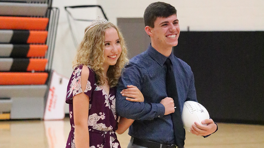 2018 Homecoming King and Queen Crowned